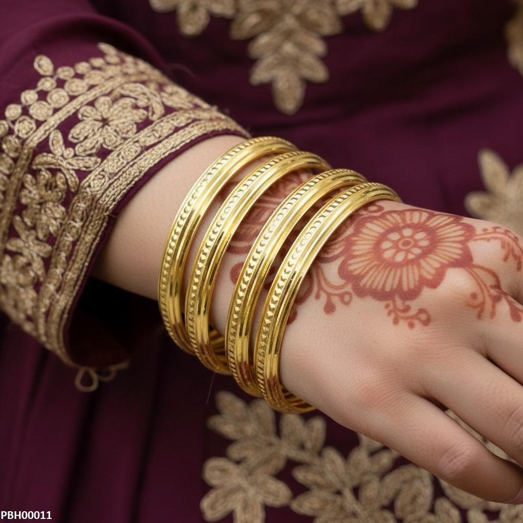PBH00011 MZM Cut/Engraved Bangles set - PBH