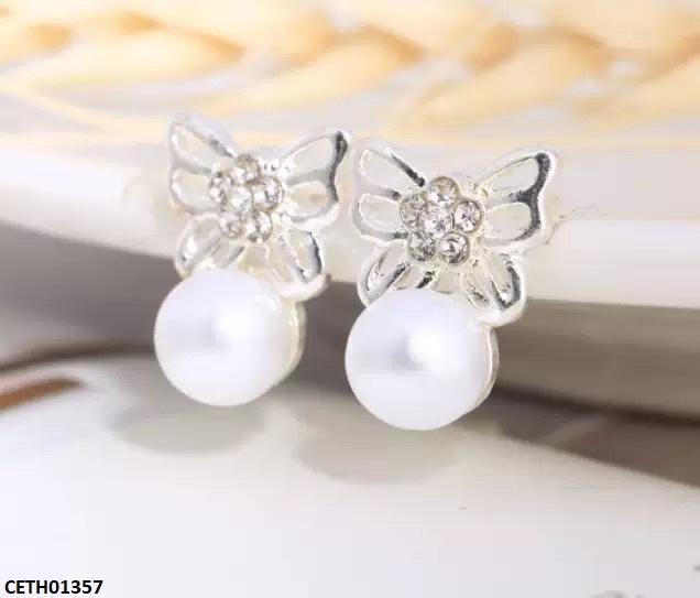 CETH01357 YYZ Butterfly Pearl Tops Pair - CETH