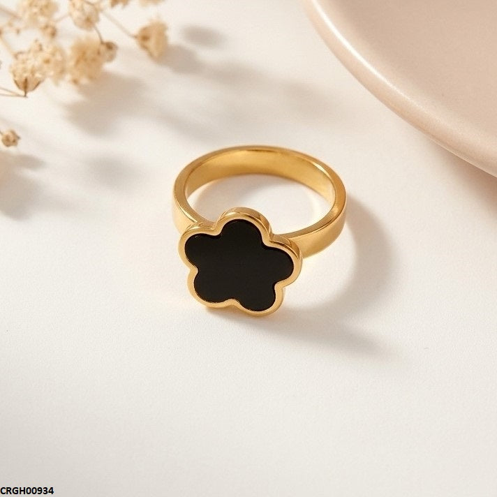 CRGH00934 MOX Stainless Steel Flower Ring - CRGH