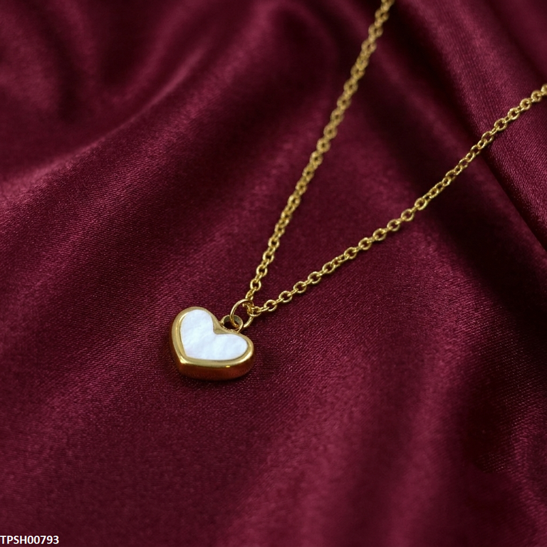 TPSH00793 MSJ Stainless Steel Heart Pendant - TPSH