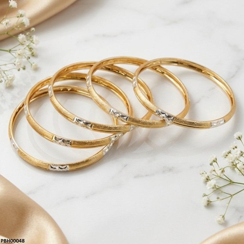 PBH00048 MZM Round Bangles Set - PBH