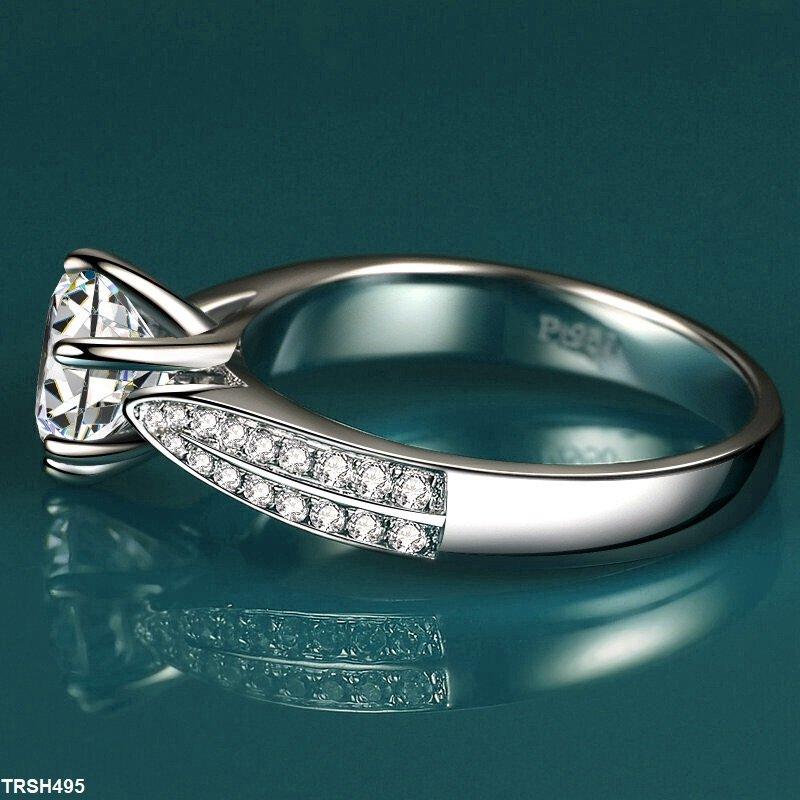 TRSH495 BLX Stylish Round Ring Adjustable