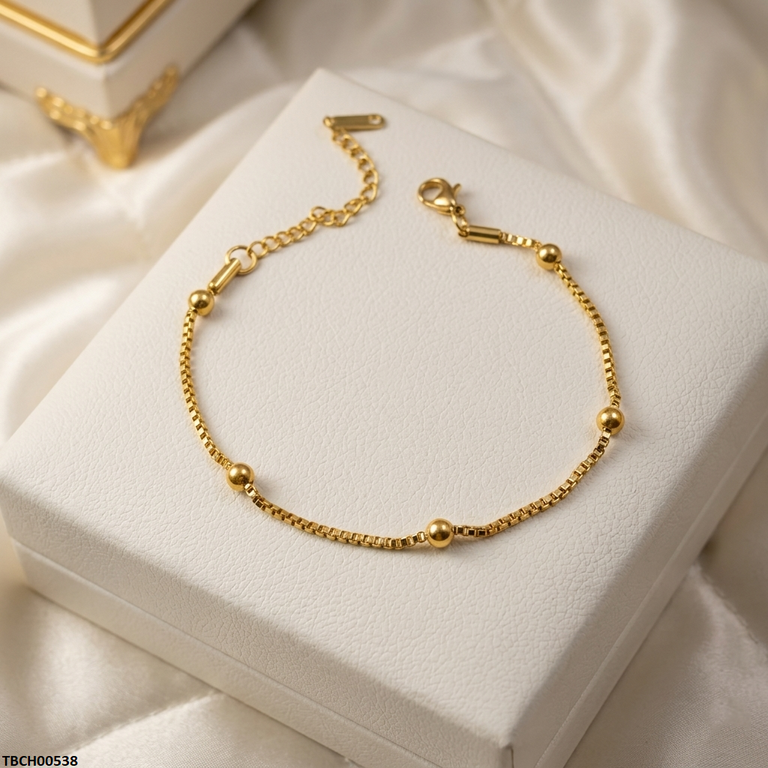 TBCH00538 MSJ Stainless Steel Ball Bracelet - TBCH