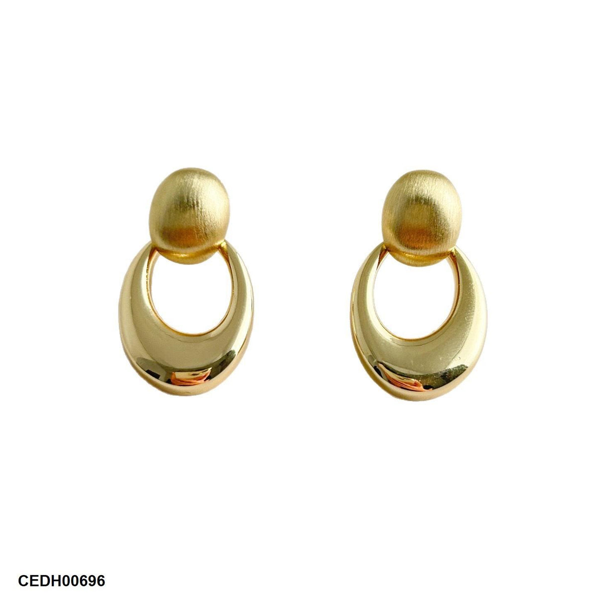 CEDH00696 LSH Round Drop Earrings - CEDH