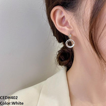 CEDH402 YHC Wheel Drop Earrings Pair