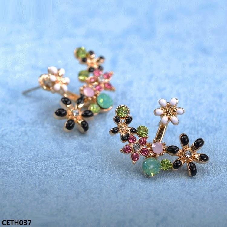 CETH037 QWN Imp Tops Pair Flowers