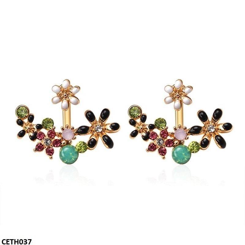 CETH037 QWN Imp Tops Pair Flowers