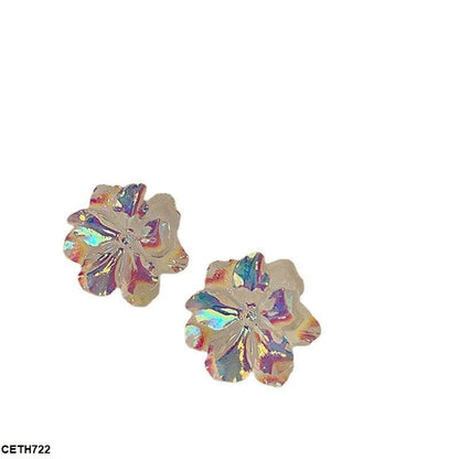 CETH722 YYZ Round Flower Tops Pair