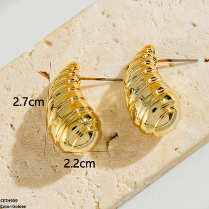 CETH939 YYE Swirl Drop Tops Pair