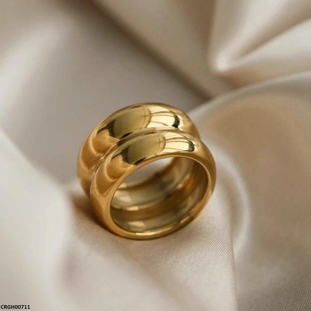 CRGH00711 DGF Plain Double Round Ring - CRGH