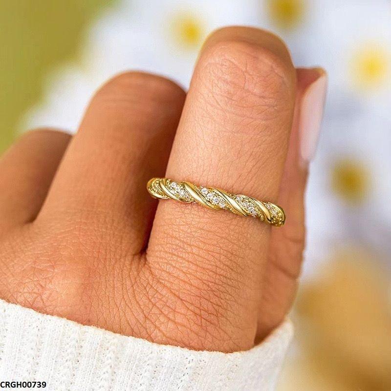 CRGH00739 CSH Round Covered Ring - CRGH