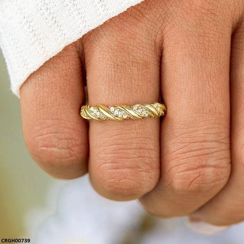 CRGH00739 CSH Round Covered Ring - CRGH
