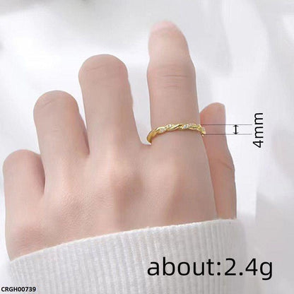 CRGH00739 CSH Round Covered Ring - CRGH