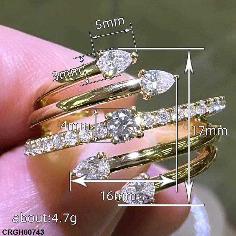 CRGH00743 CSH Tear Round Ring - CRGH