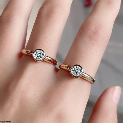 CRGH00764 BJF Imp Round Stone Ring - CRGH