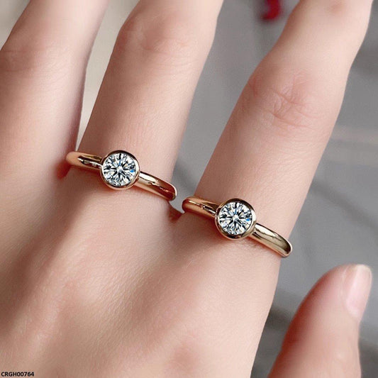 CRGH00764 BJF Imp Round Stone Ring - CRGH