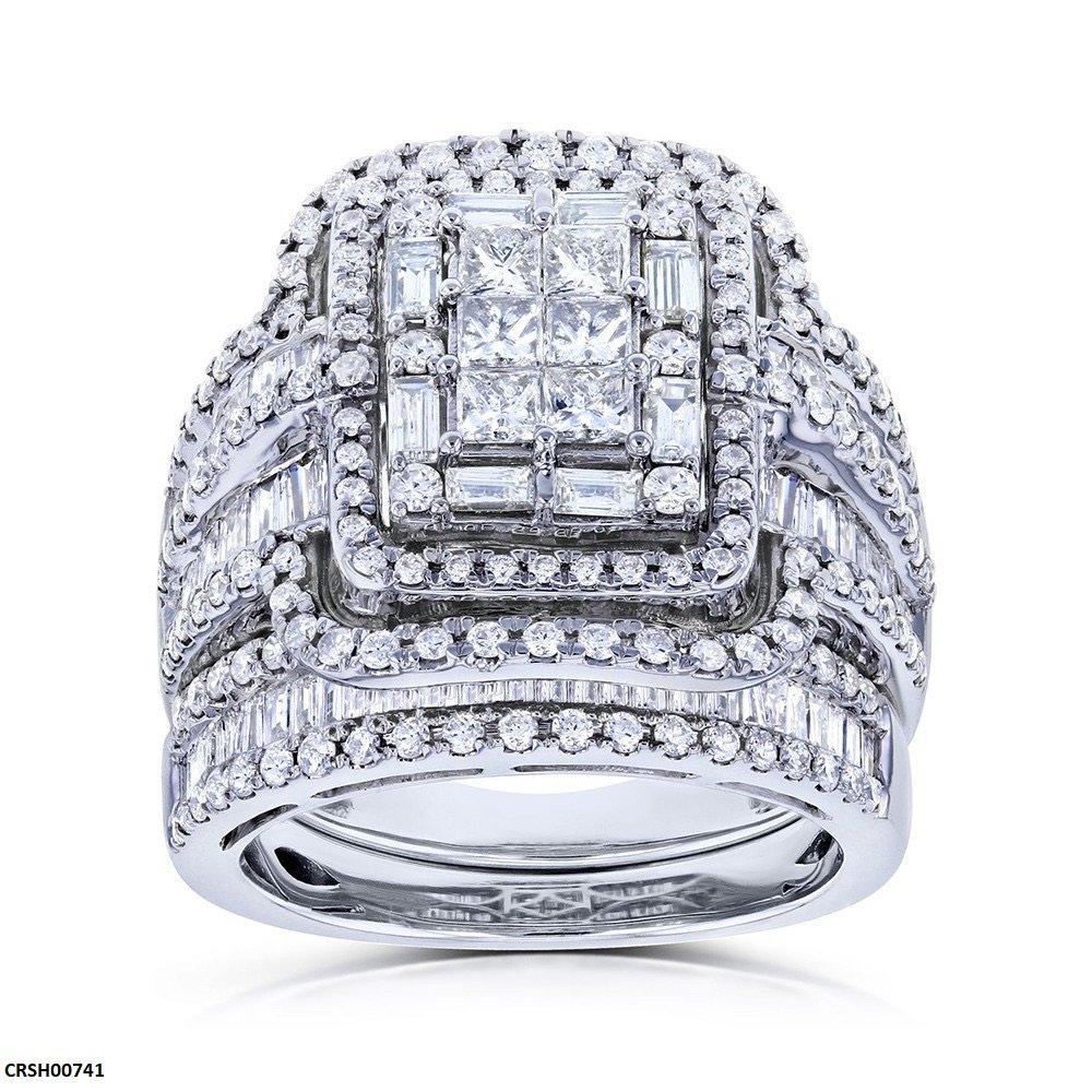 CRSH00741 CSH Cluster Pave Ring - TRSH