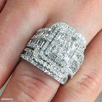 CRSH00741 CSH Cluster Pave Ring - TRSH