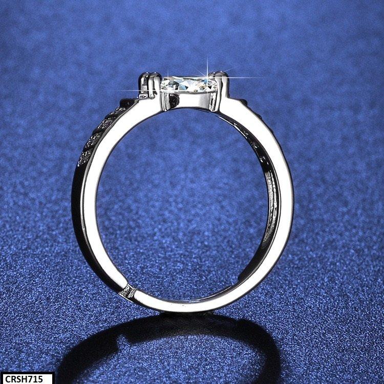 CRSH715 ZFQ Tear Stone Ring Adjustable