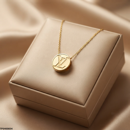 TPSH00834 QSJ Stainless Steel Round LV Pendant - TPSH