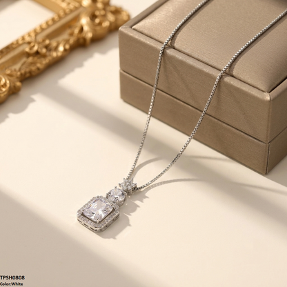 TPSH00808 MSJ Square Flower Pendant - TPSH