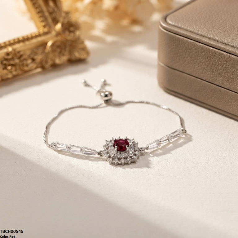 TBCH00545 MSJ Flower Bracelet Adjustable - TBCH