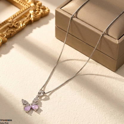 TPSH00806 MSJ Butterfly Drop Pendant - TPSH