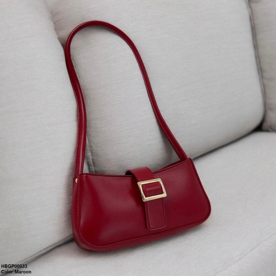 HBGP00033 Midnight Buckle Armpit Ladies Hand Bag
