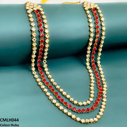 CMLH044 FRN Square Layered Mala