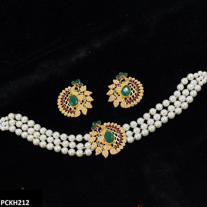 PCKH212 MZM Peacock Choker Set