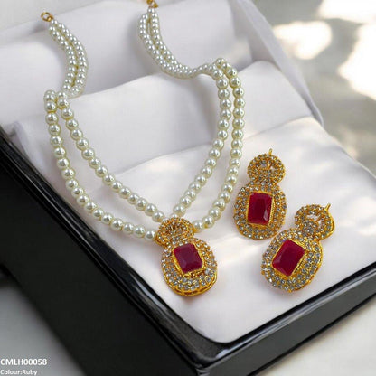 CMLH00058 FRN Vase Shaped Mala Set - CMLH