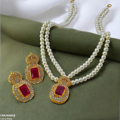 CMLH00058 FRN Vase Shaped Mala Set - CMLH