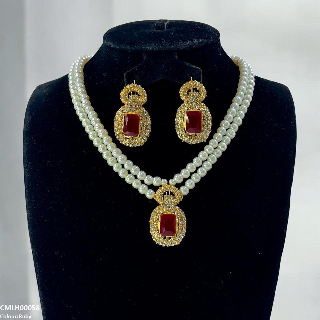 CMLH00058 FRN Vase Shaped Mala Set - CMLH