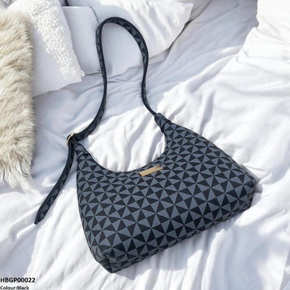 HBGP00022 Patterned Armpit Ladies Hand Bag - HBGP