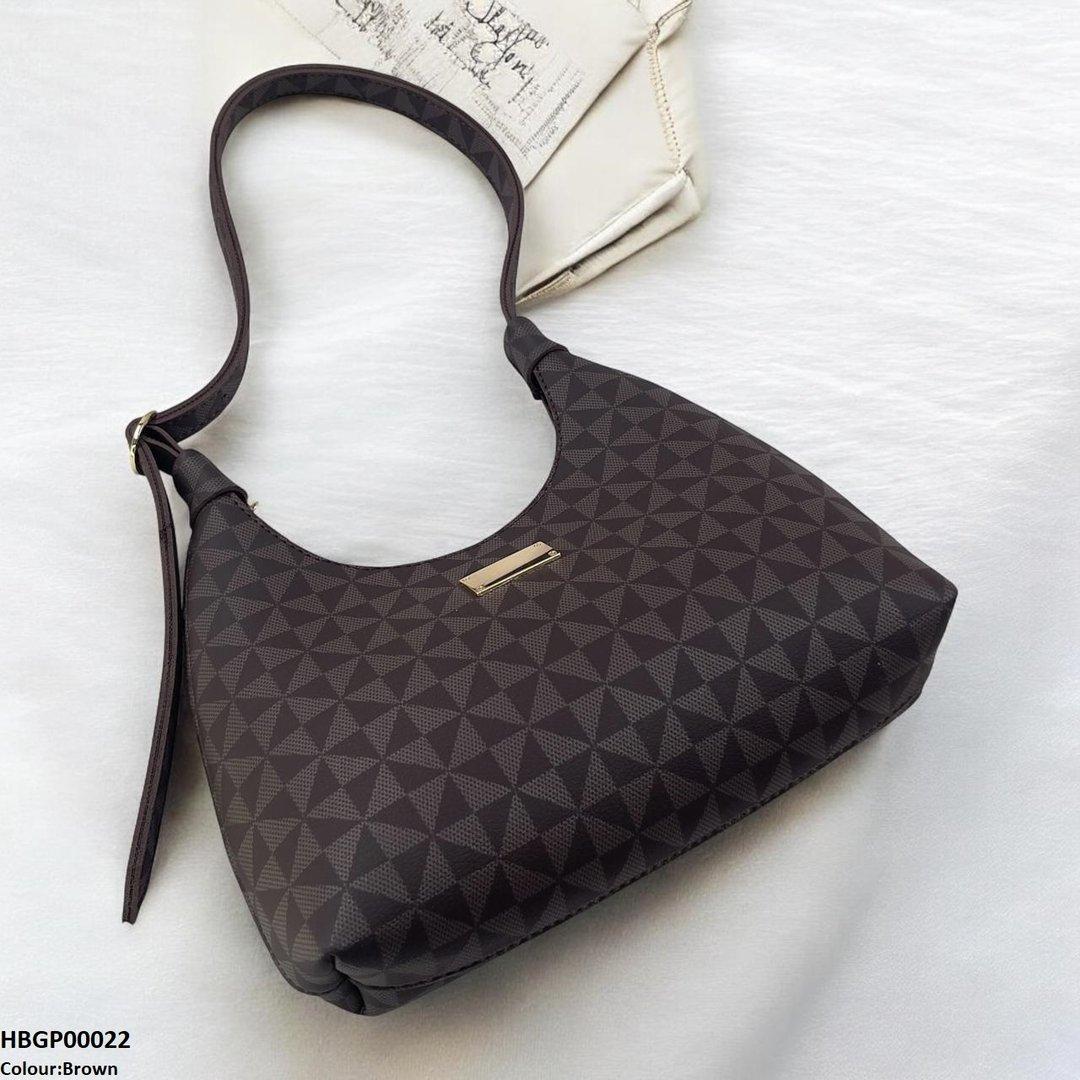 HBGP00022 Patterned Armpit Ladies Hand Bag - HBGP
