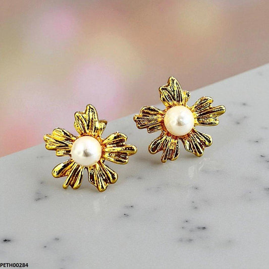 PETH00284 SDQ Pearl Flower Tops Pair - PETH