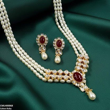 CMLH00068 SDQ Oval Pear Drop Mala Set - CMLH