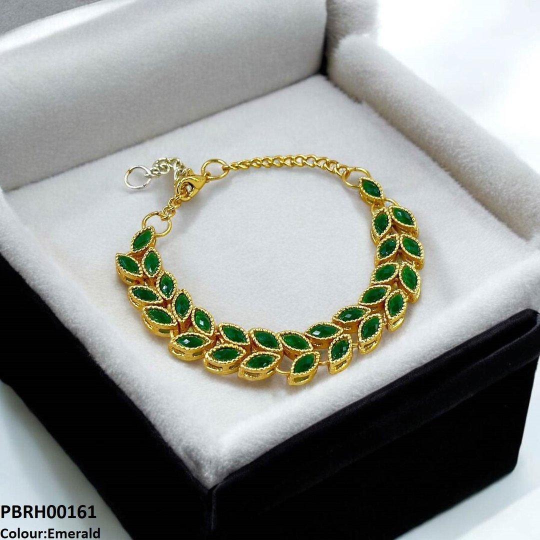 PBRH00161 FRN Double Marquise Bracelet - PBRH