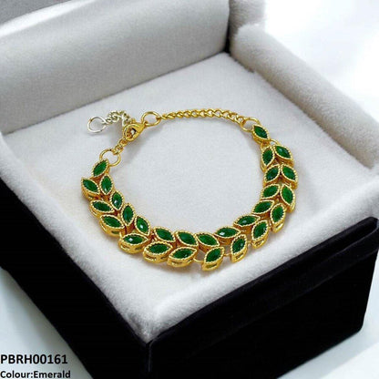 PBRH00161 FRN Double Marquise Bracelet - PBRH