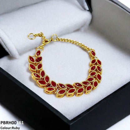 PBRH00161 FRN Double Marquise Bracelet - PBRH