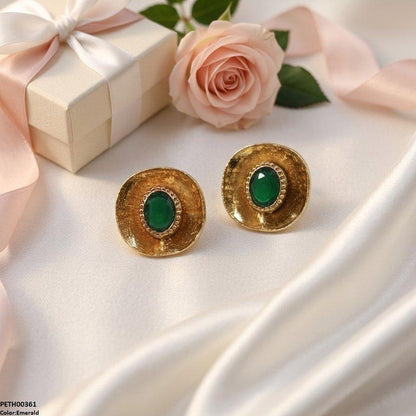 PETH00361 ABD Oval  Stone Tops Pair - PETH