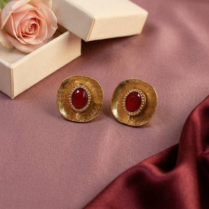 PETH00361 ABD Oval  Stone Tops Pair - PETH