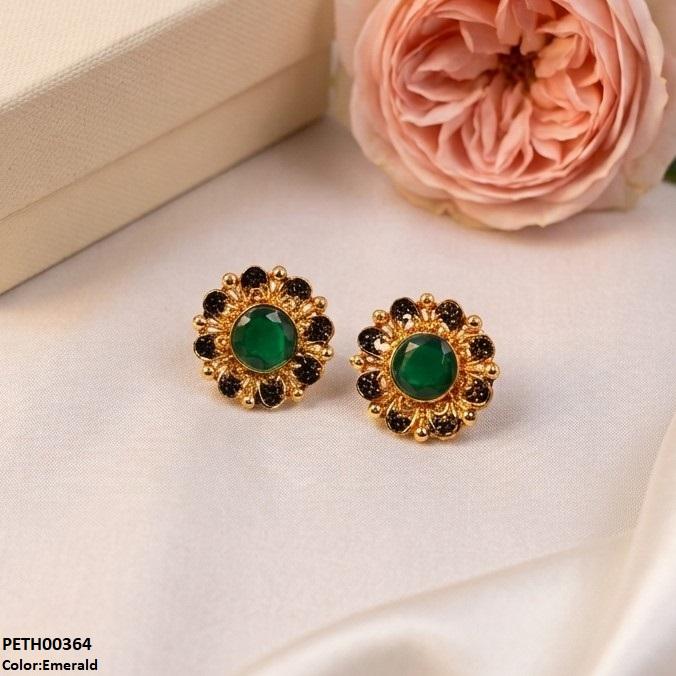 PETH00364 ABD Round Stone Tops Pair - PETH