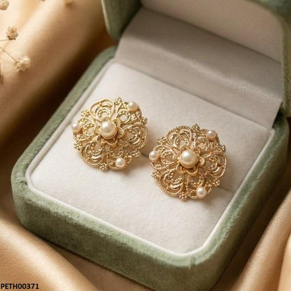 PETH00371  ABD Flower Pearl Tops Pair - PETH