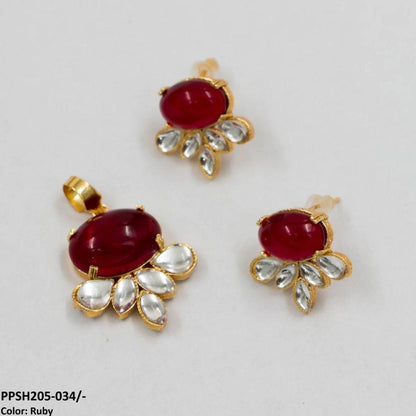 PPSH205 SDQ Pear Crown Tops Pair