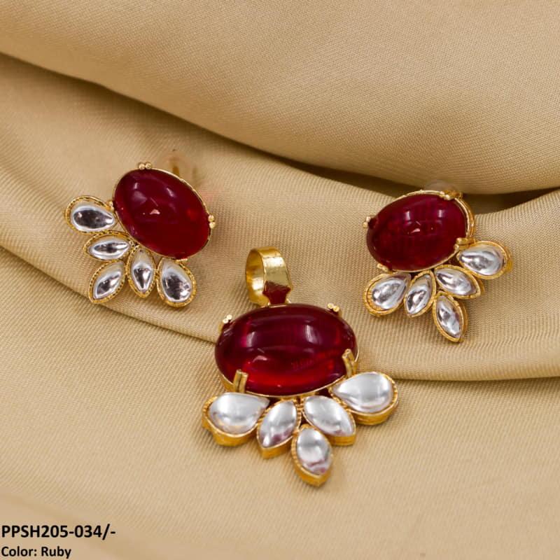 PPSH205 SDQ Pear Crown Tops Pair