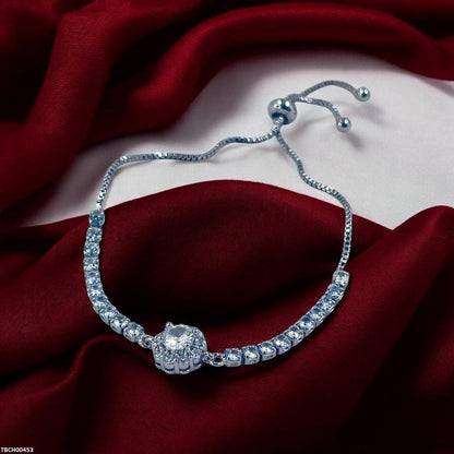 TBCH00453 JJF Round Brilliance Bracelet - TBCH