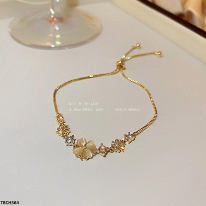 TBCH364 XST Flower Layer Bracelet