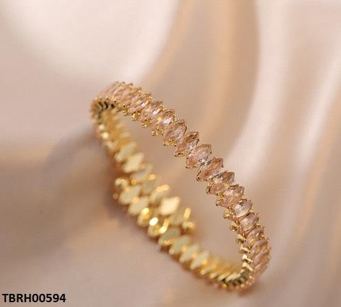 TBRH00594 BYJ Marquise Stone Zircon Bracelet Openable - TBRH