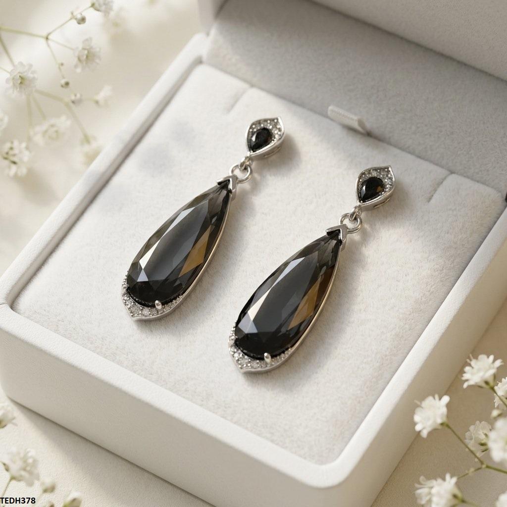 TEDH378 YLE Pear Ear Drop Pair
